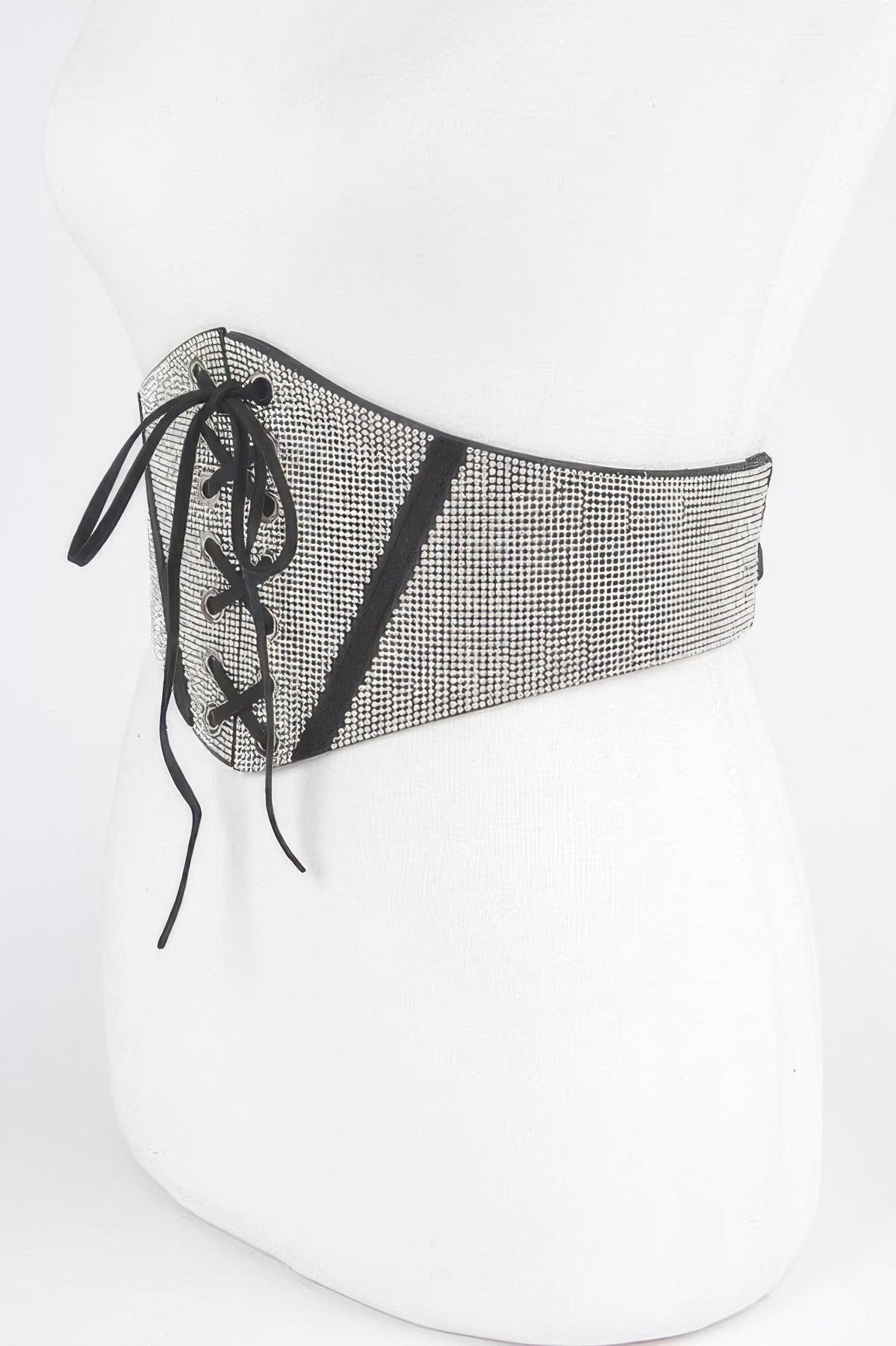 Chelsea Rhinestone Corset Belt (Plus Size)
