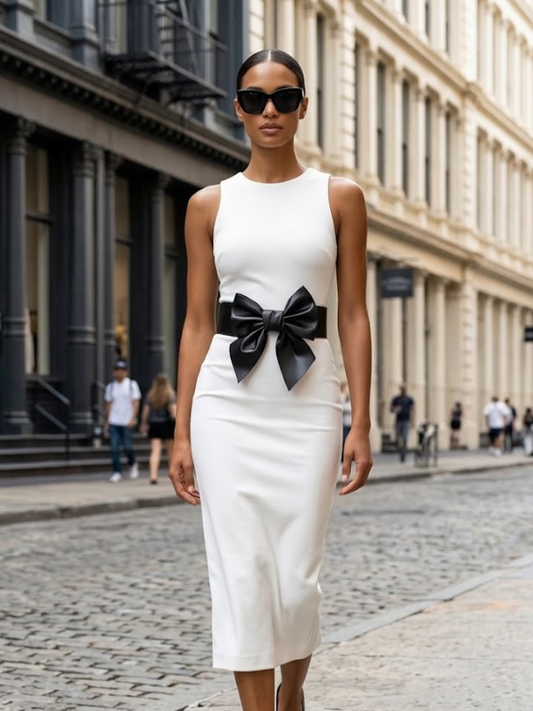 Astor Ribbon Bow Belt