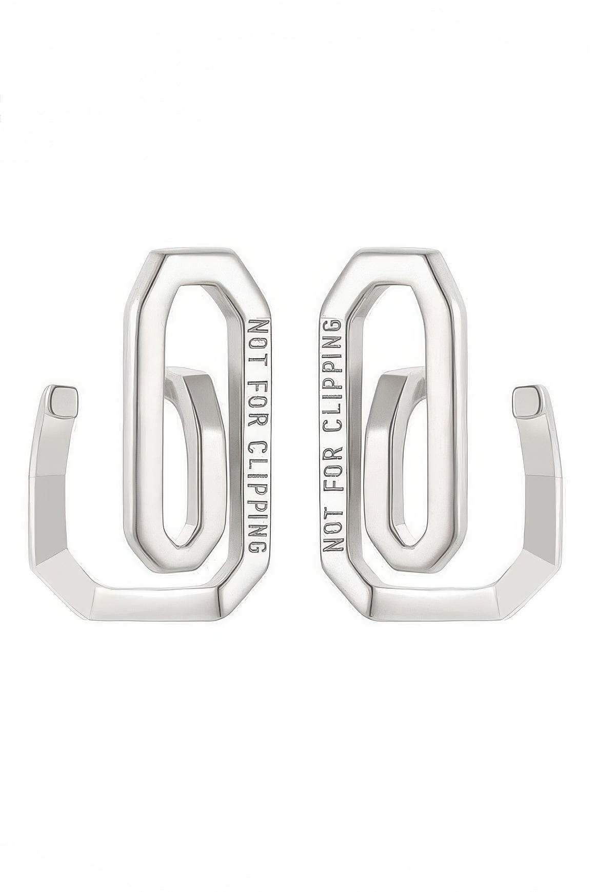 Workaholic Series Paperclip Ear Cuffs - Unisex Design for Ear & Cartilage