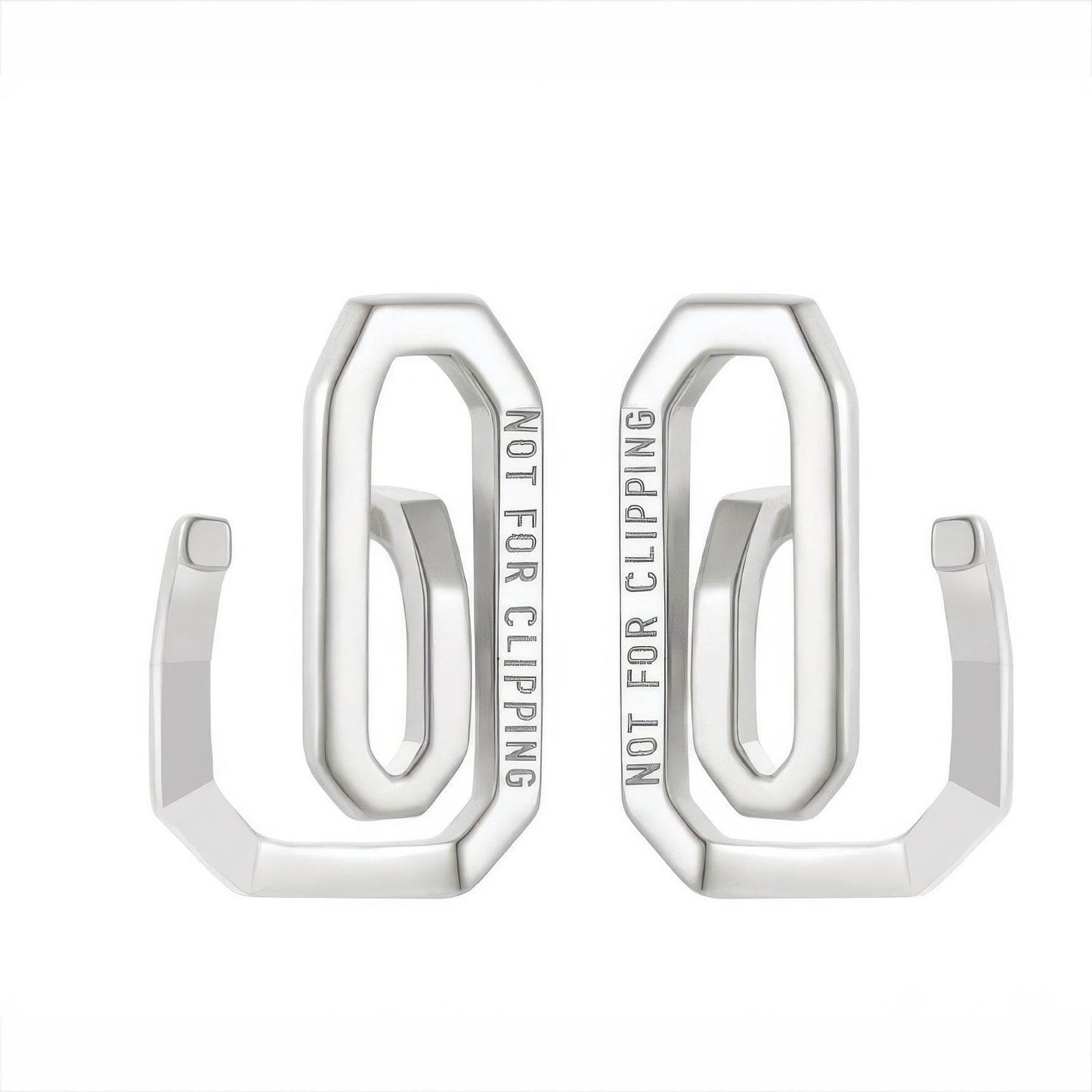 Workaholic Series Paperclip Ear Cuffs - Unisex Design for Ear & Cartilage
