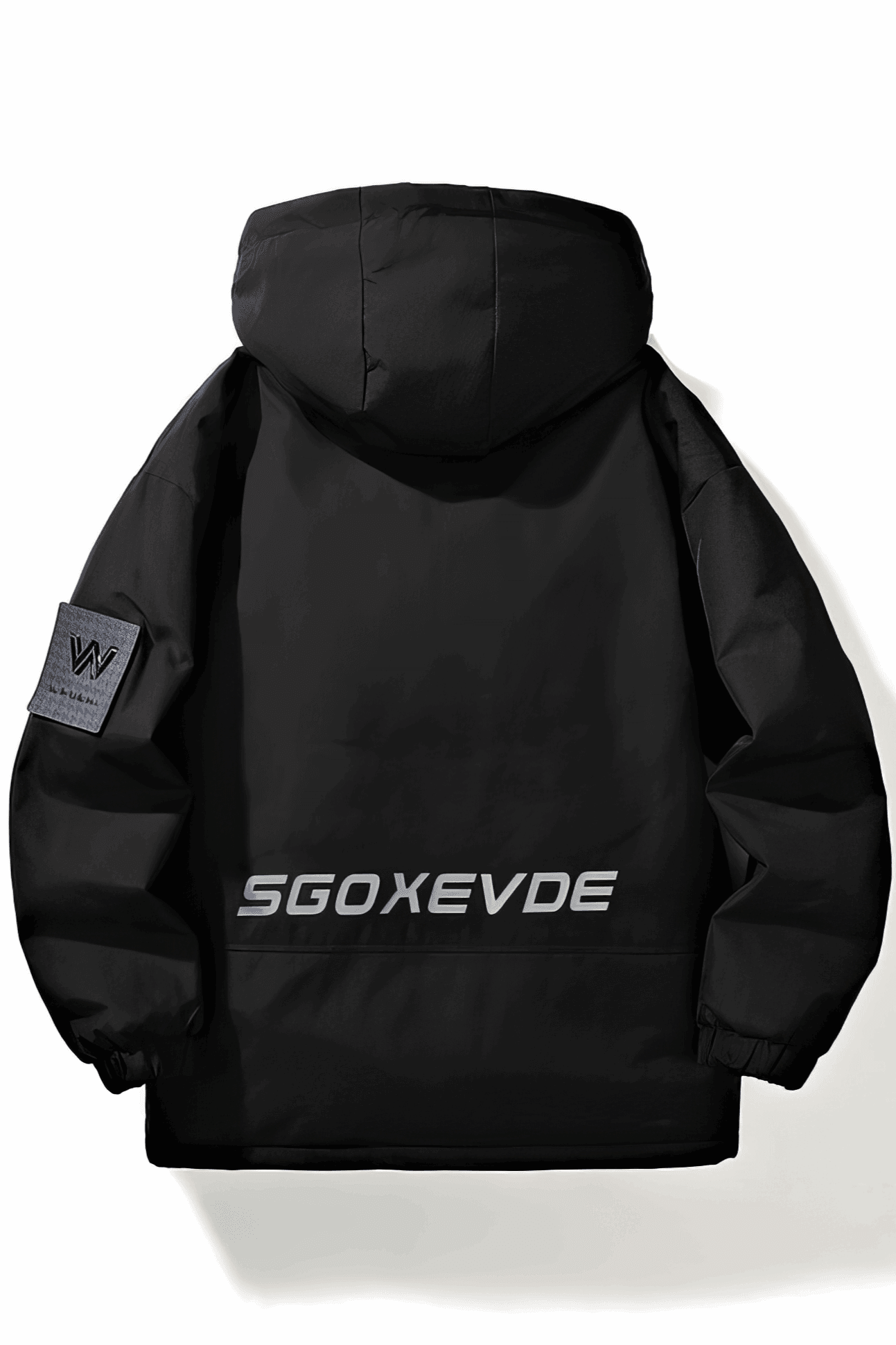 Winter Work Jacket for Men – Hooded, Warm, Fleece Lined