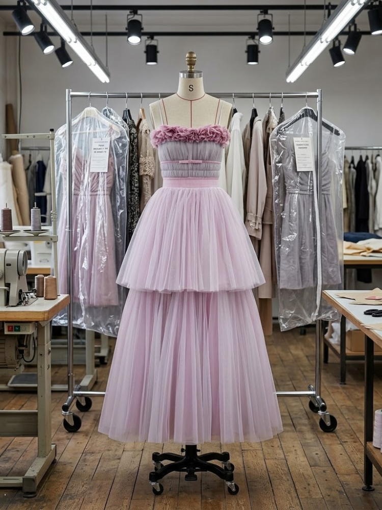 Palermo Rose Tulle Gown