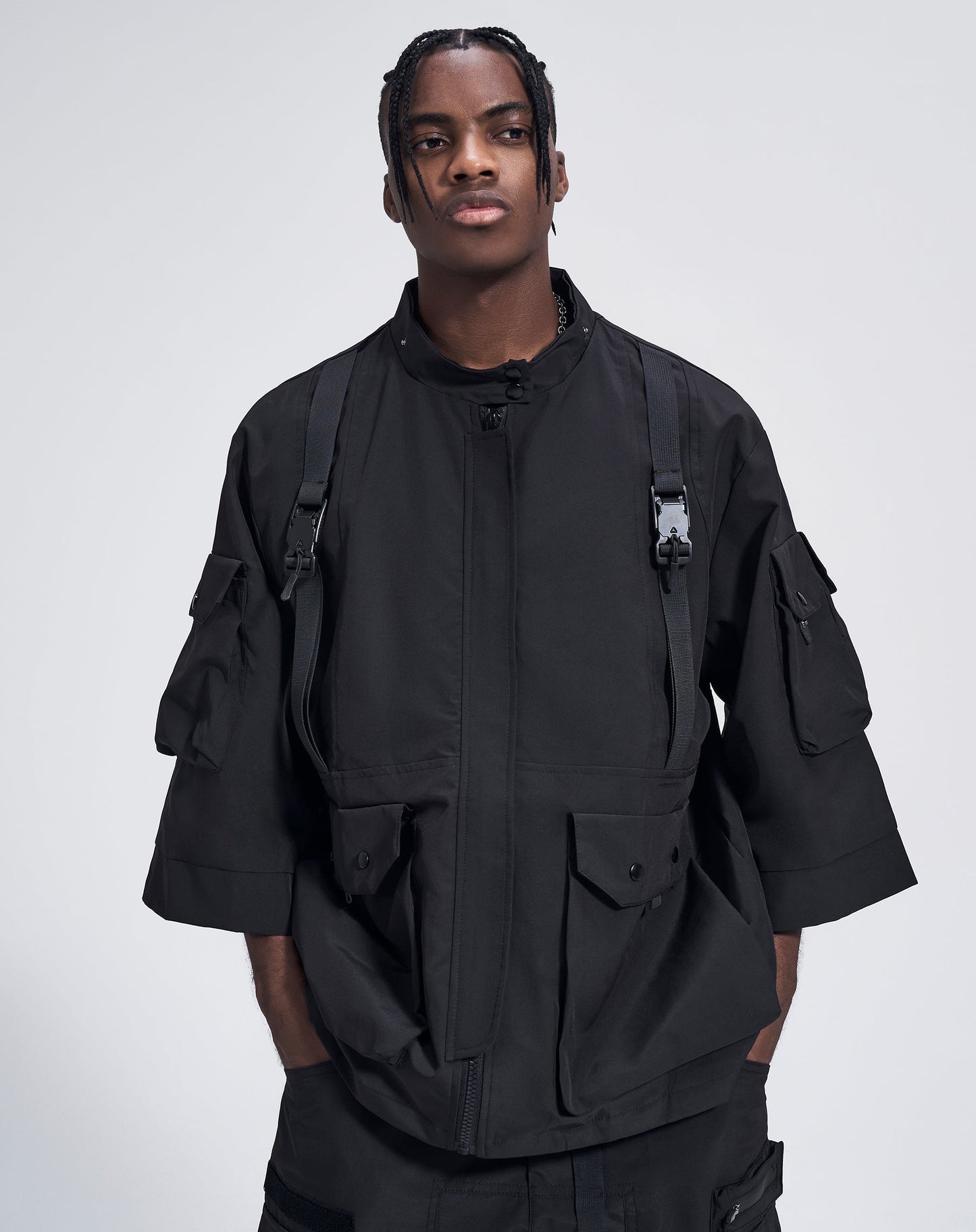 IBJ169 Paratrooper Short Sleeves Jacket