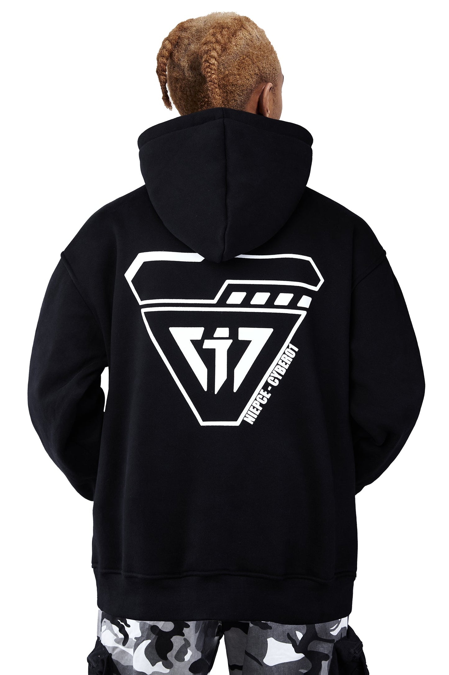 MHH1 Black Niepce Cyber01 Hoodie