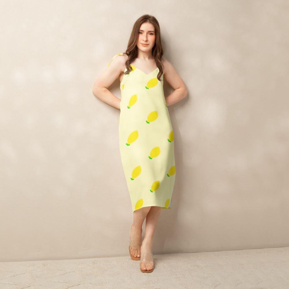 Malia Dress — Lemon