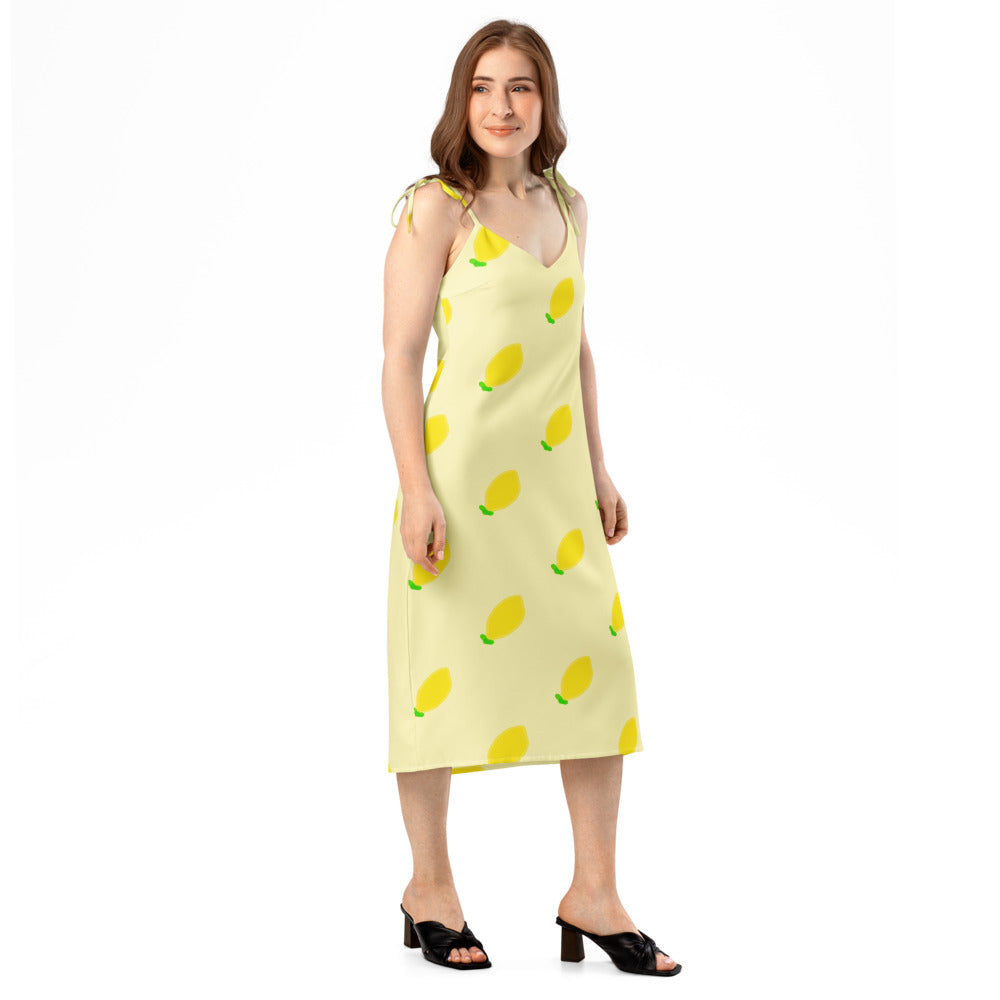 Malia Dress — Lemon