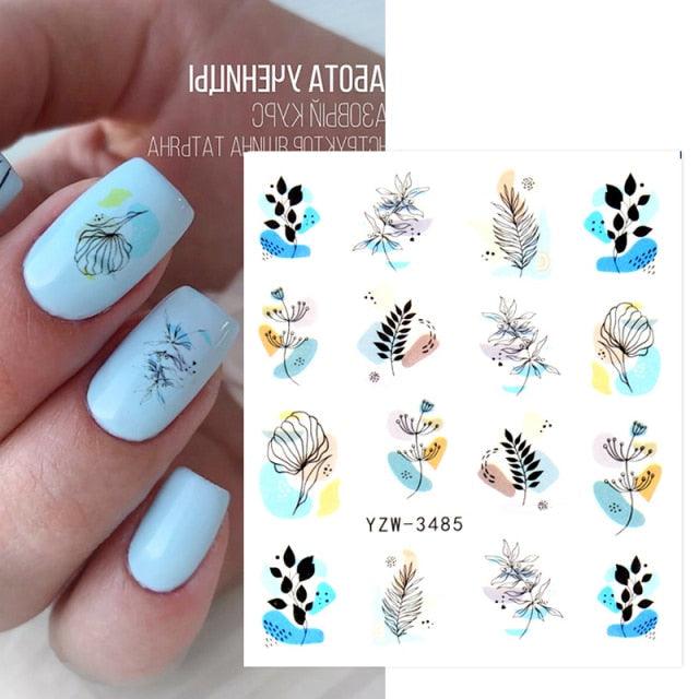 Kawaii Fruit Water Transfer Nail Stickers
