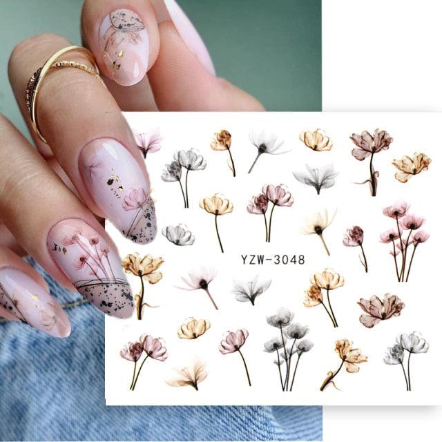 Kawaii Fruit Water Transfer Nail Stickers