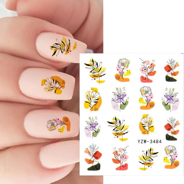 Kawaii Fruit Water Transfer Nail Stickers