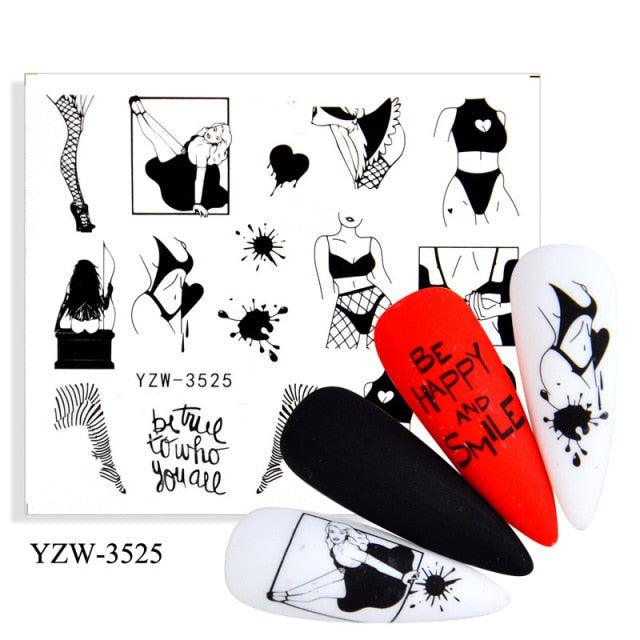 Kawaii Fruit Water Transfer Nail Stickers