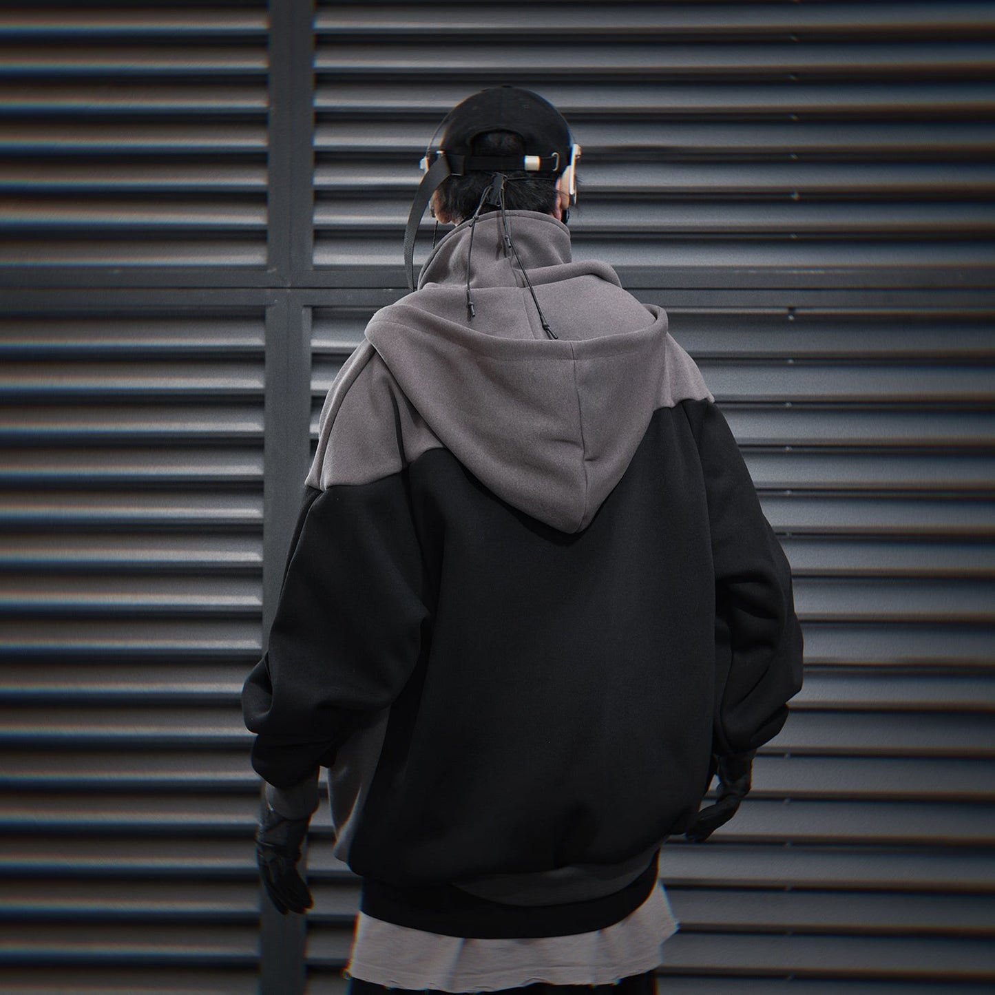 Grey T-Tech Hoodie