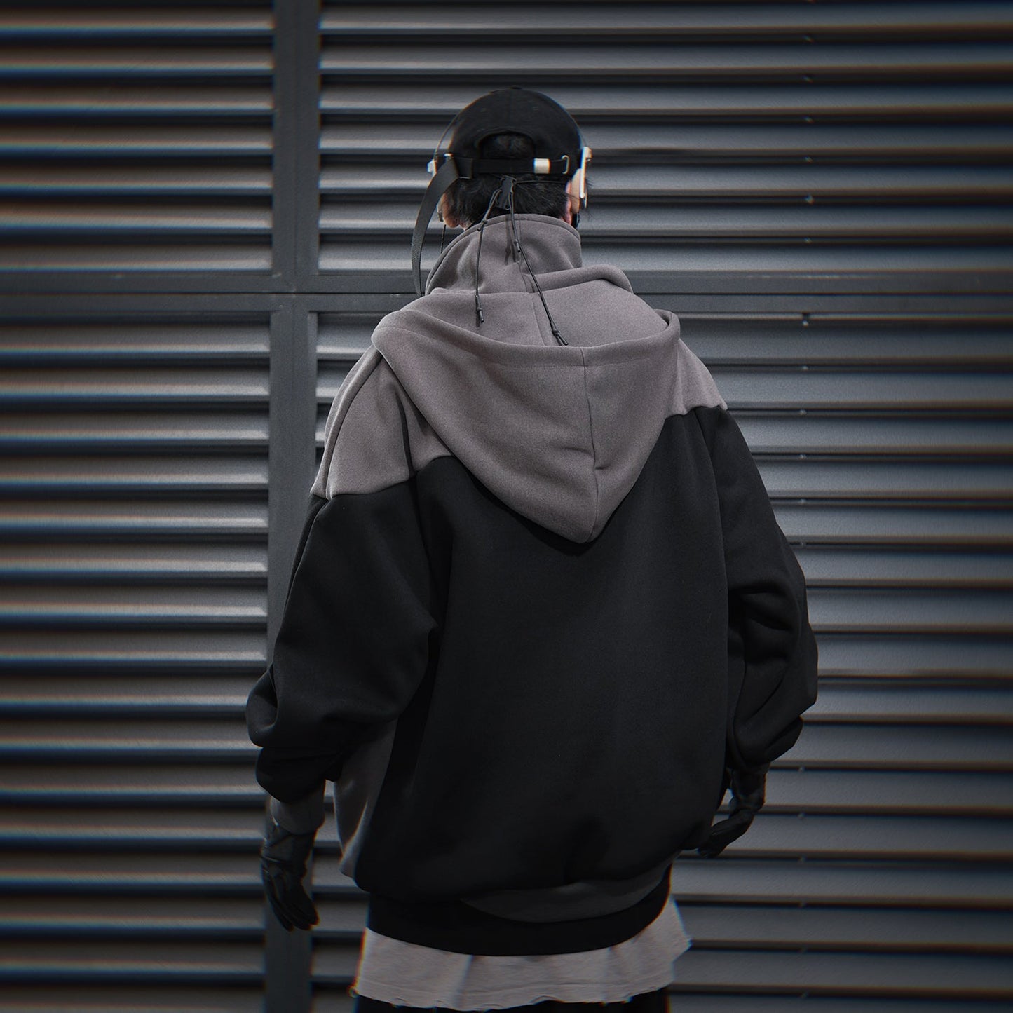 HiH51 Grey Urban Hoodie