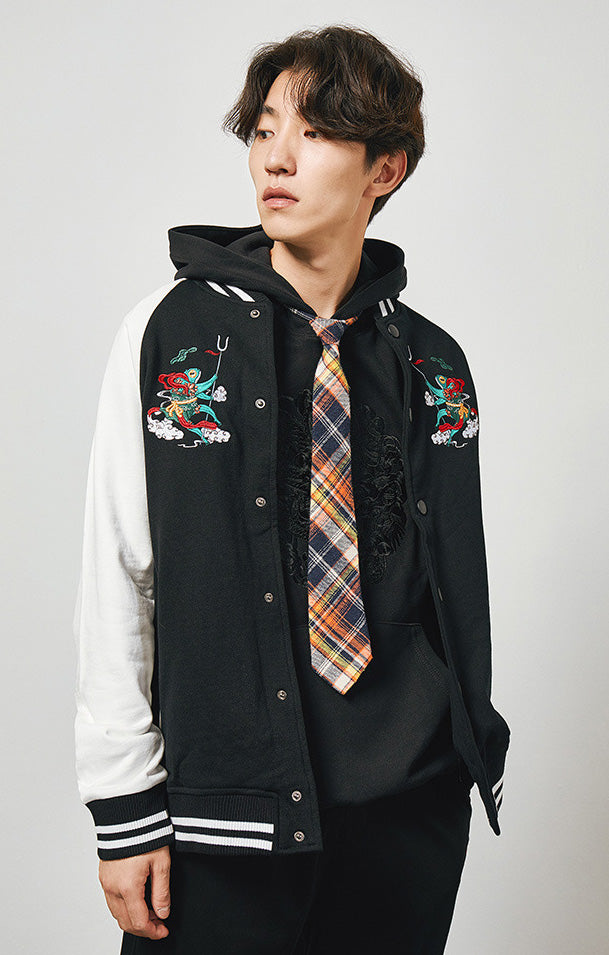 KH3002 Frog Embroidery Jacket