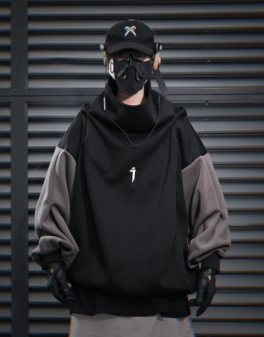 HiH51 Black Urban Hoodie