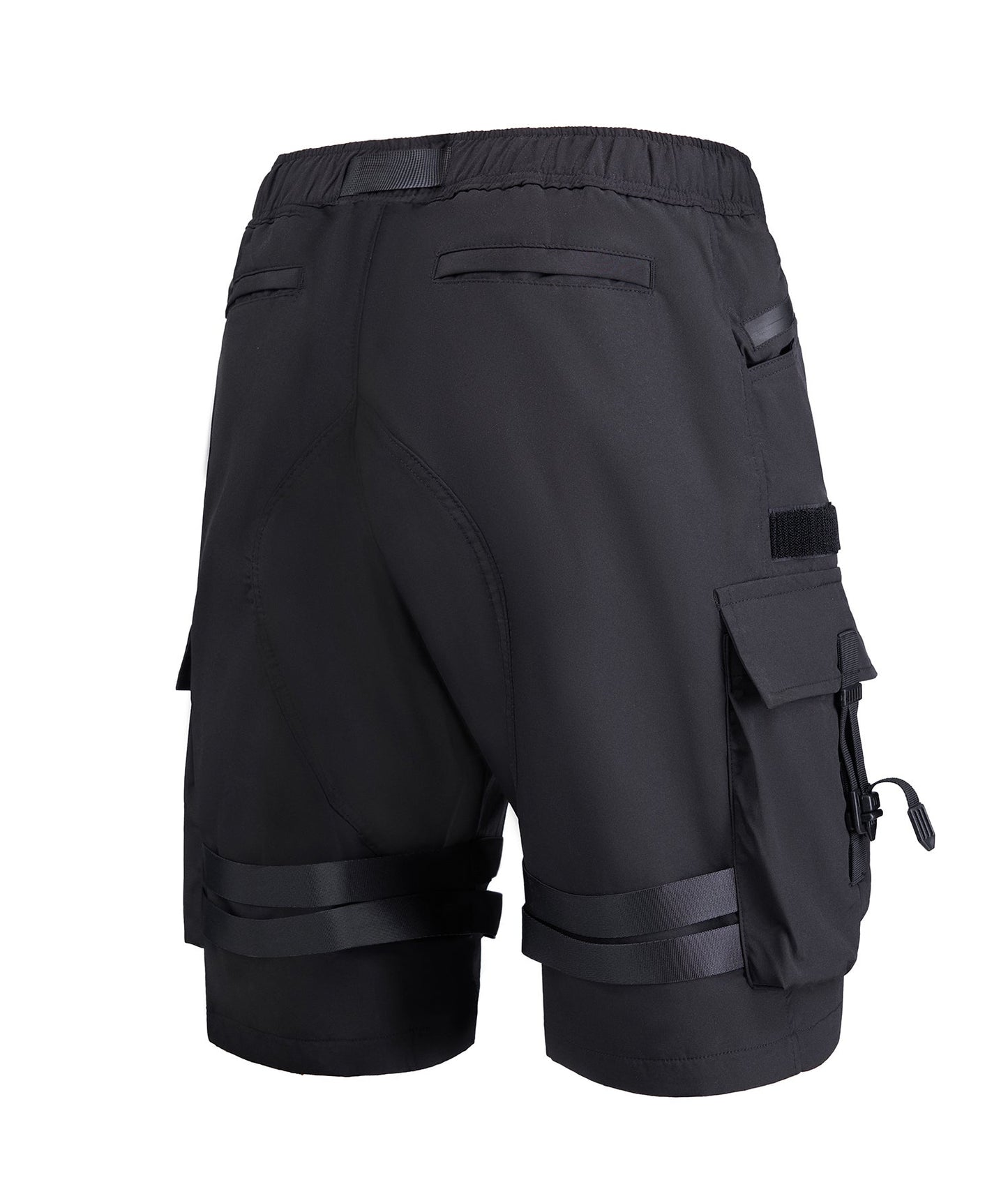 IBS429 Paratrooper Matte Black Shorts