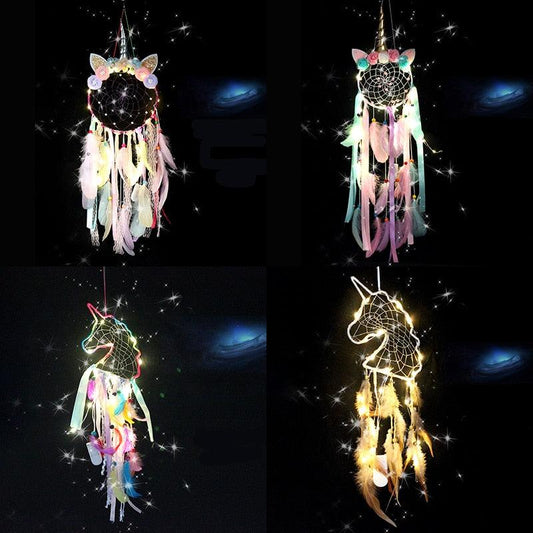 Unicorn Dream Catcher Wind Chime
