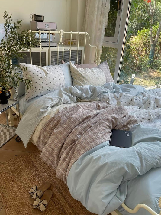 Patchwork Cottagecore Duvet Cover Set