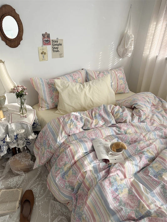 French Cottagecore Duvet Cover Set