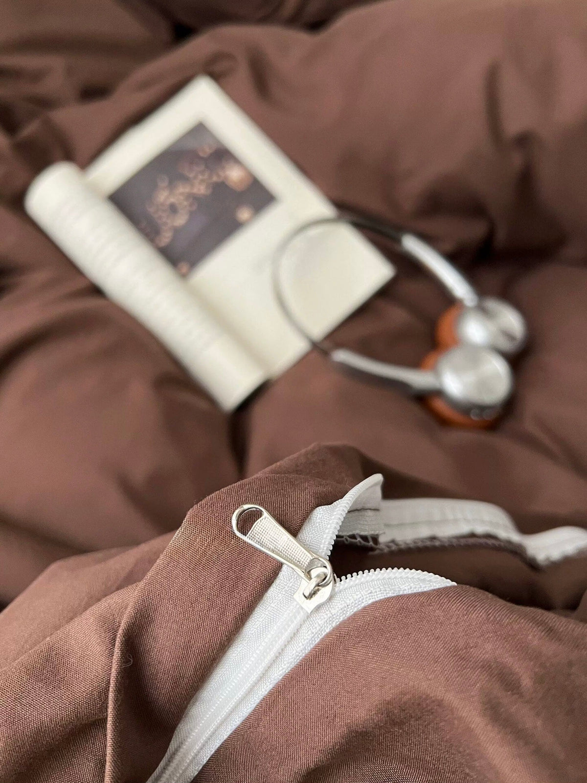 Dark Brown Bedding Set