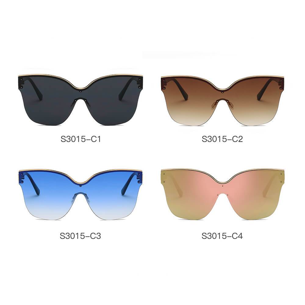 BARCELONA | Women Cat Eye Oversize Sunglasses