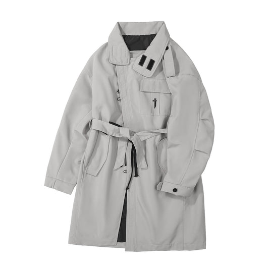 HiJ38 I-Tech Anorak Trench Coat