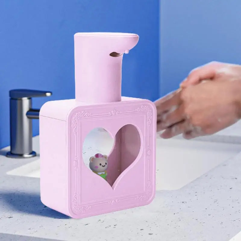 Lindo dispensador automático de jabón en espuma