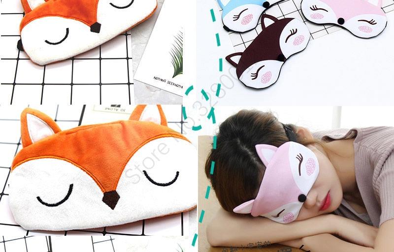 Kitsune Fox Anime Neck Pillow