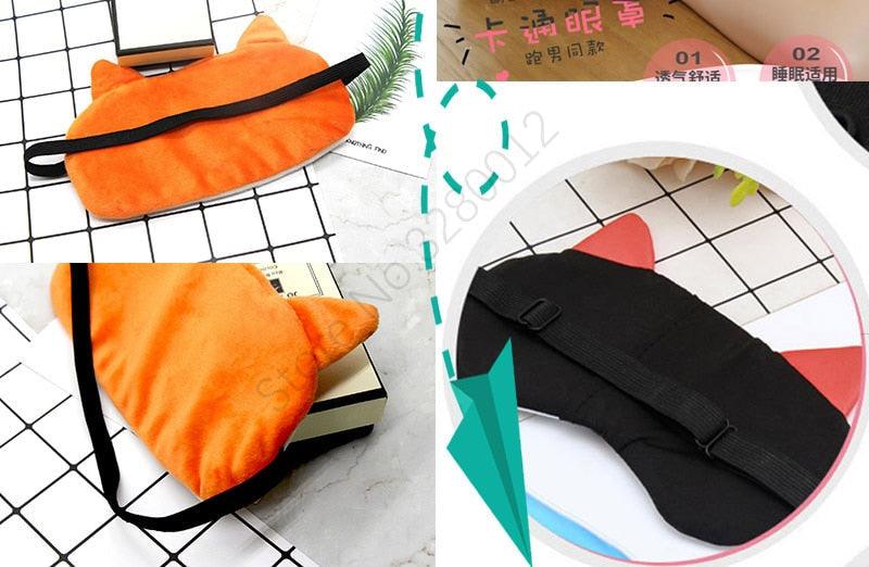 Kitsune Fox Anime Neck Pillow