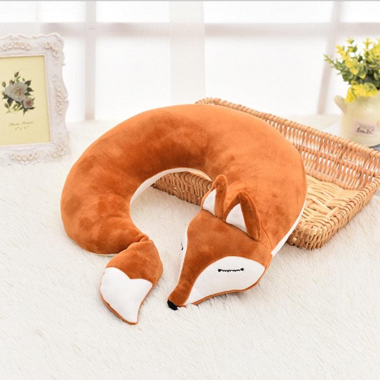 Kitsune Fox Anime Neck Pillow