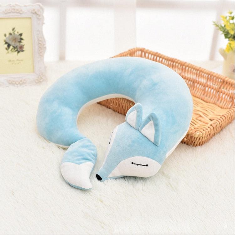 Kitsune Fox Anime Neck Pillow