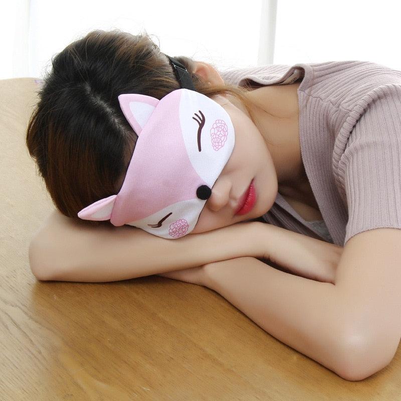 Kitsune Fox Anime Neck Pillow