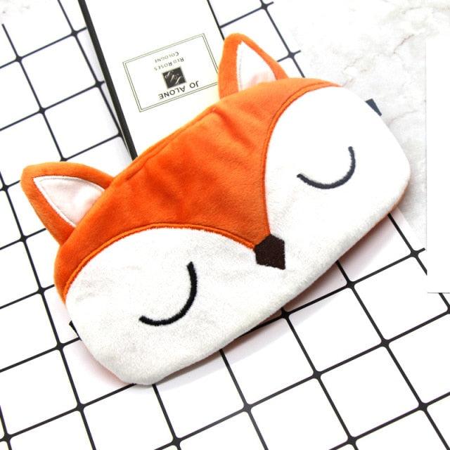 Kitsune Fox Anime Neck Pillow