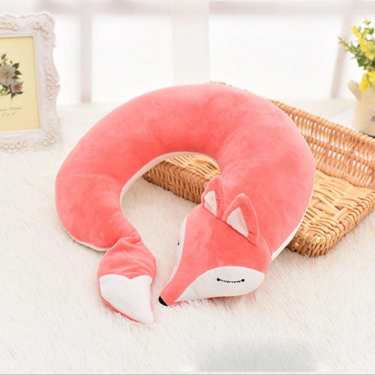 Kitsune Fox Anime Neck Pillow