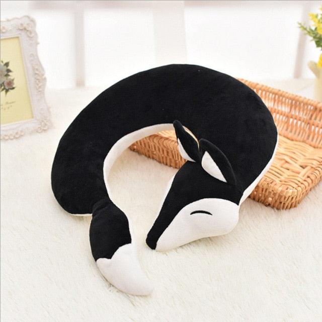 Kitsune Fox Anime Neck Pillow