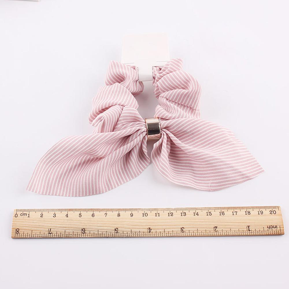 Rabbit Ear Metal Buckle Scrunchies