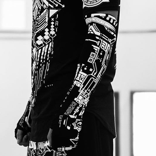 SimAr1 Cyber Alien Arm Sleeves