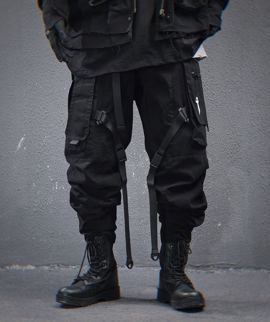 HiP46 Black NX Cargo Pants