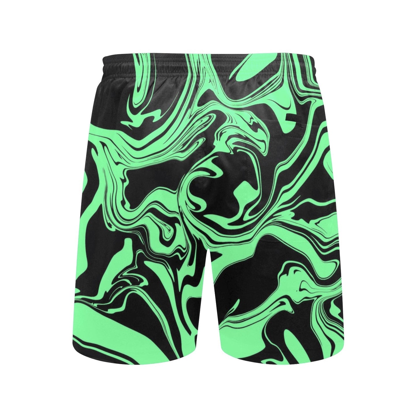Slime in the Dark Oil Spill Swim Shorts