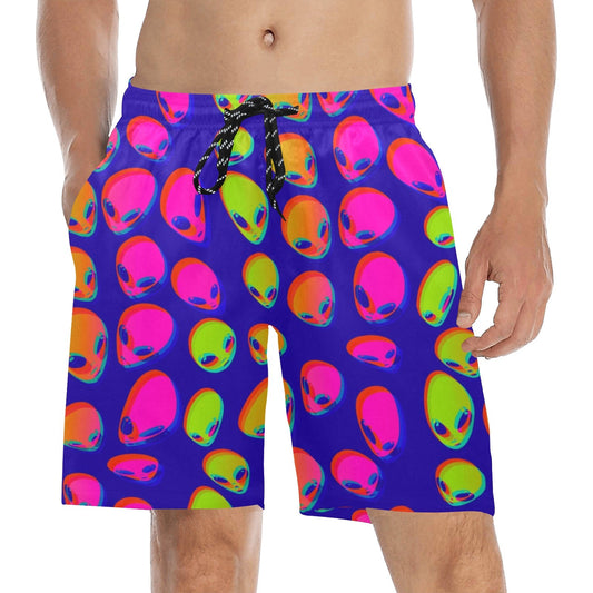 Short de bain Neon Alien Blast