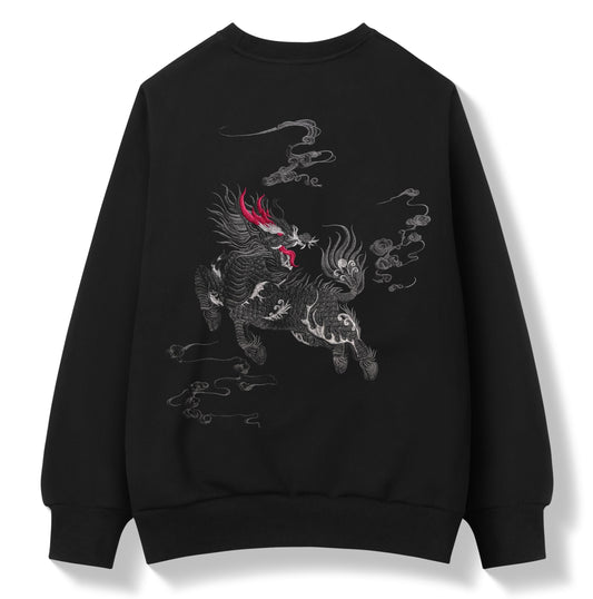 Embroidered Kirin Sweater
