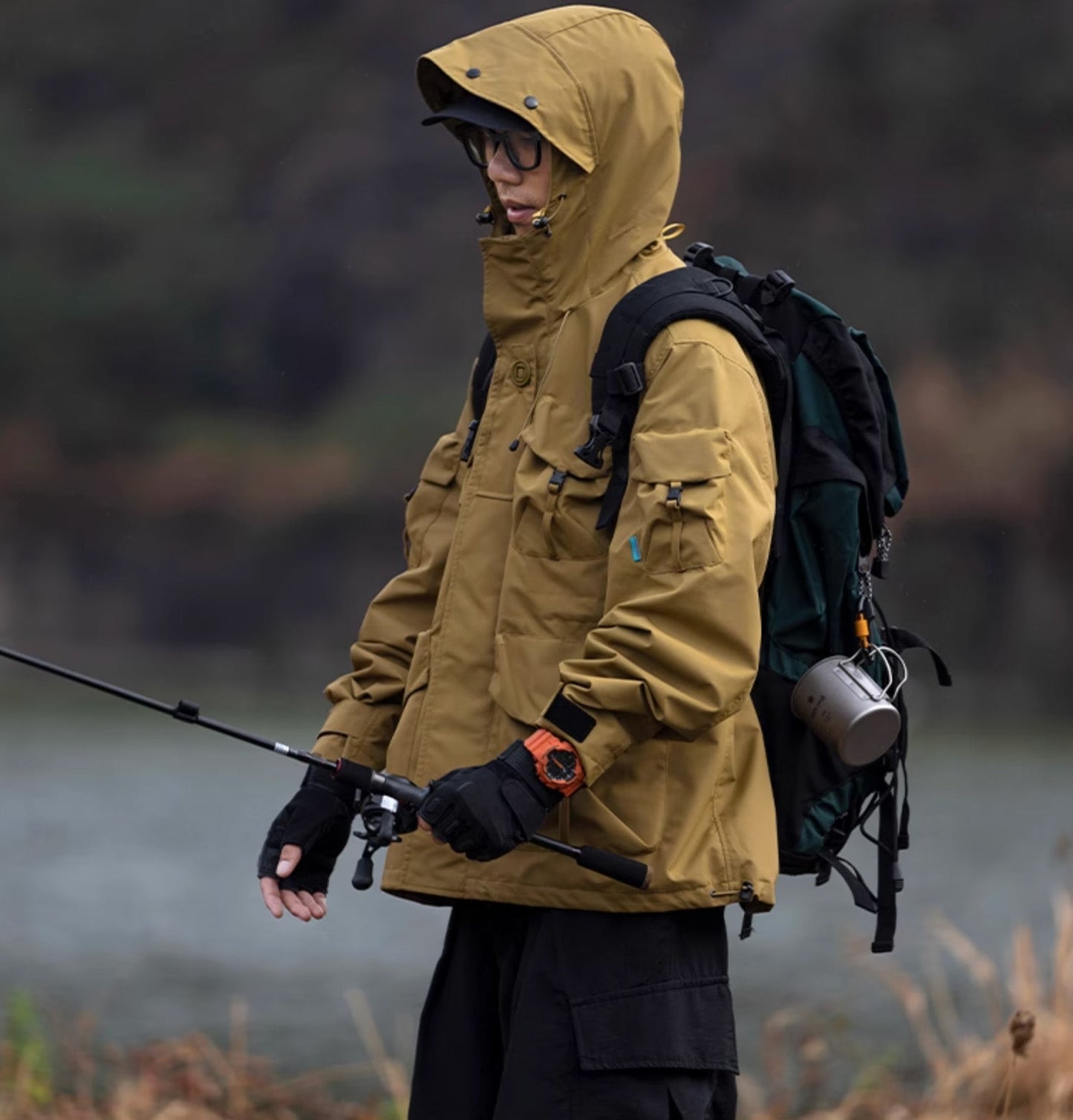 APEJ8 Khaki Tactical Wilderness Jacket