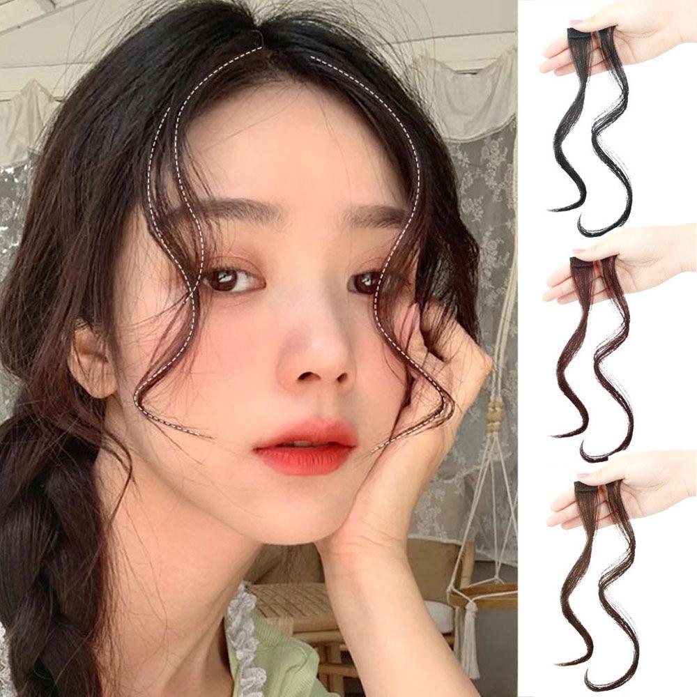 French Clip-In Air Bangs Hairpiece