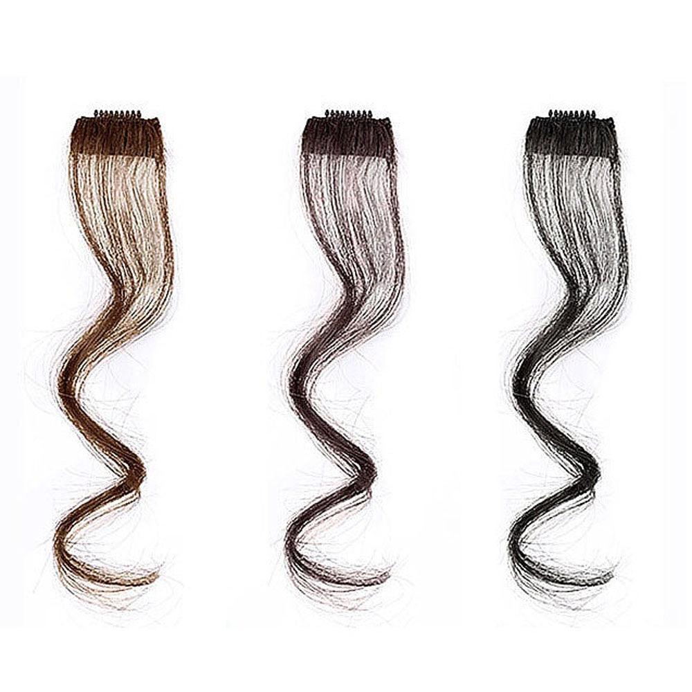 French Clip-In Air Bangs Hairpiece
