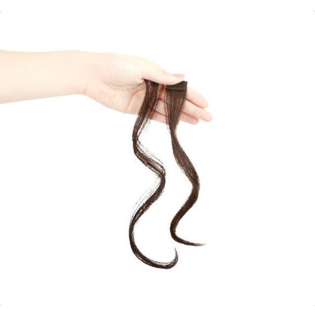 French Clip-In Air Bangs Hairpiece