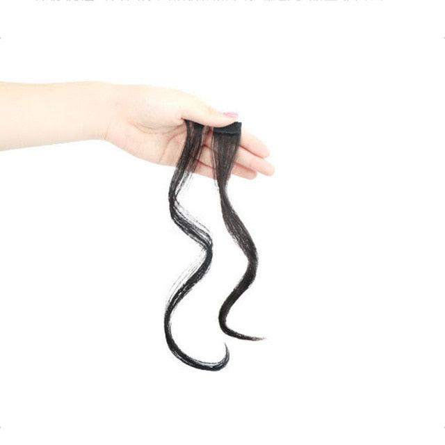 French Clip-In Air Bangs Hairpiece