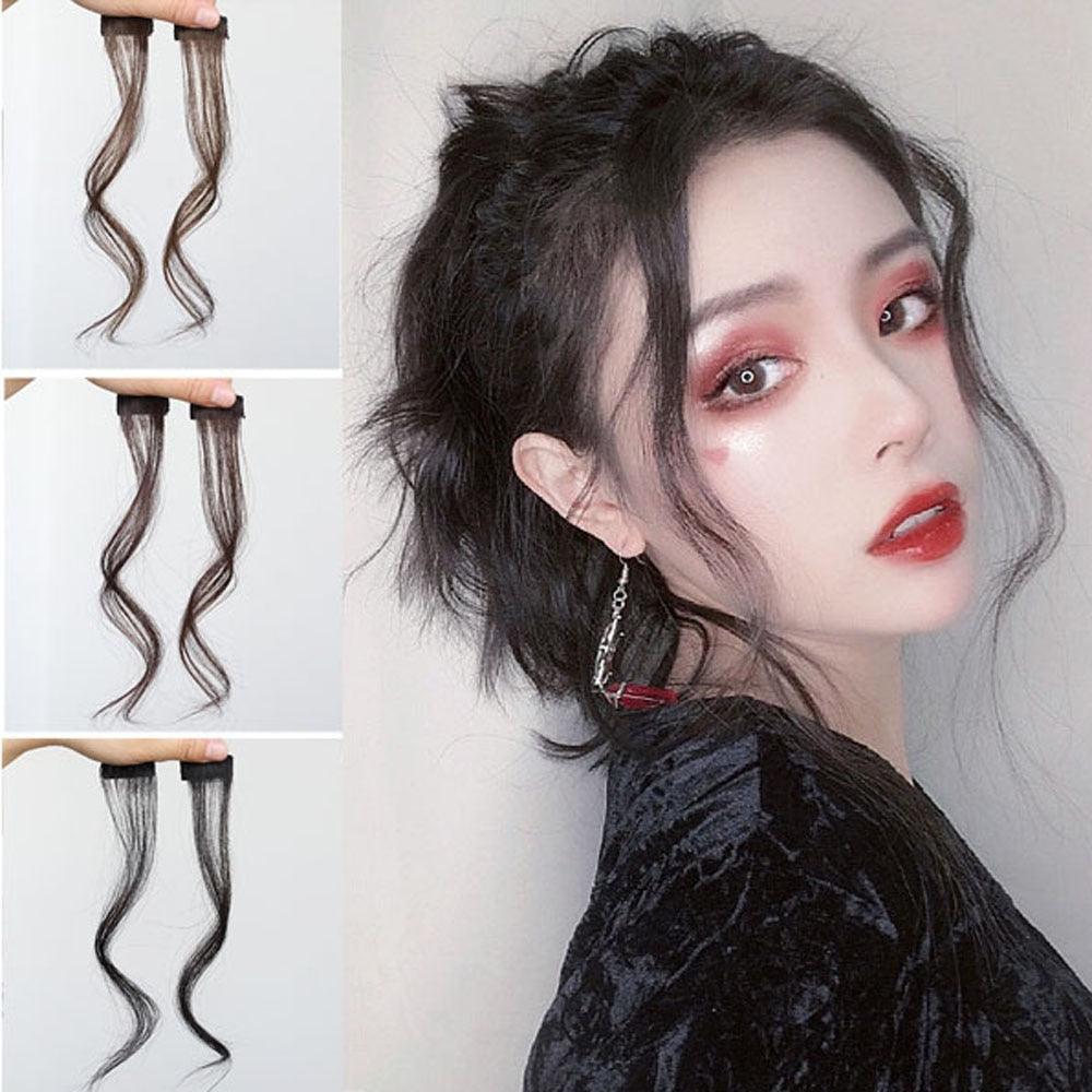 French Clip-In Air Bangs Hairpiece