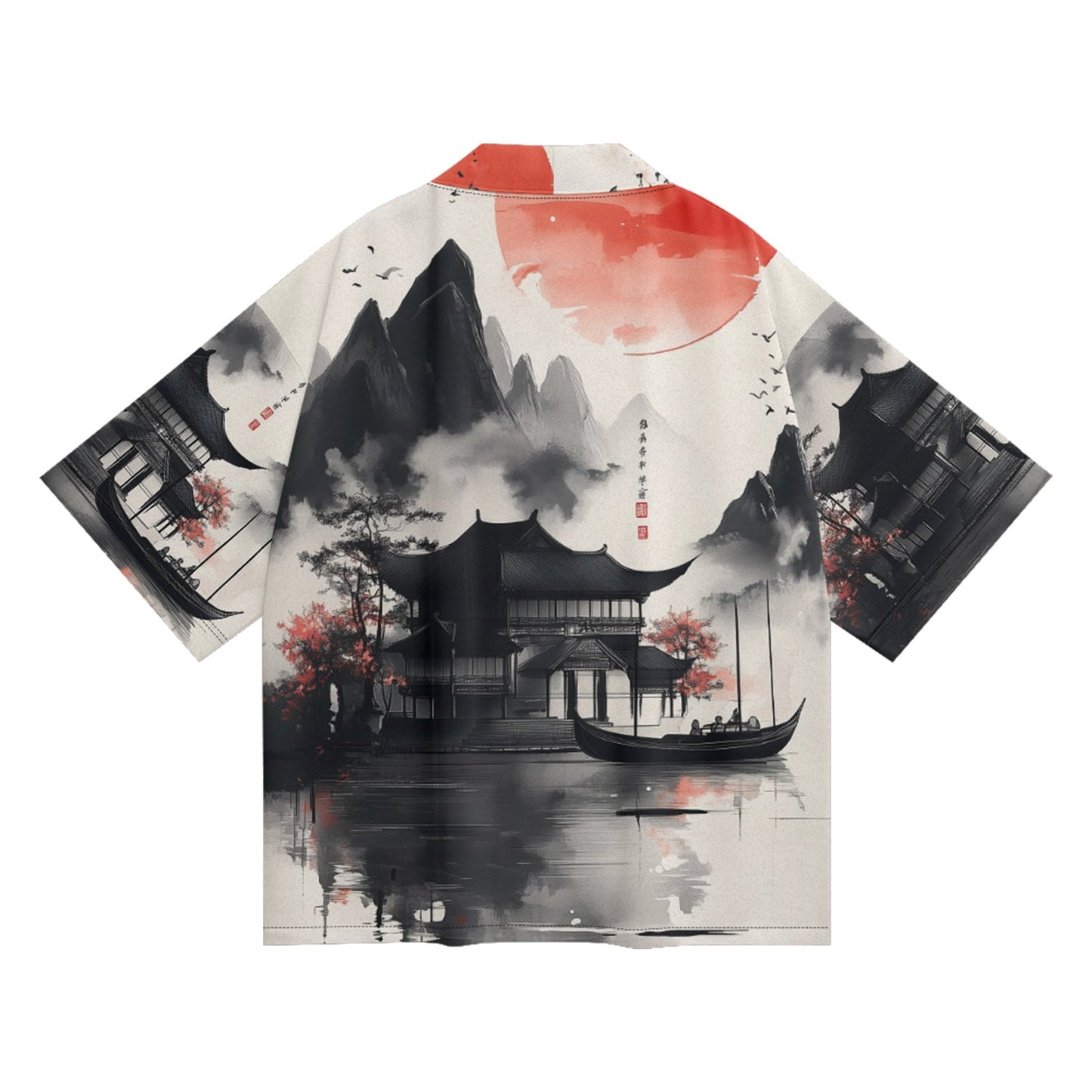 K27 Lake & Mountain Kimono