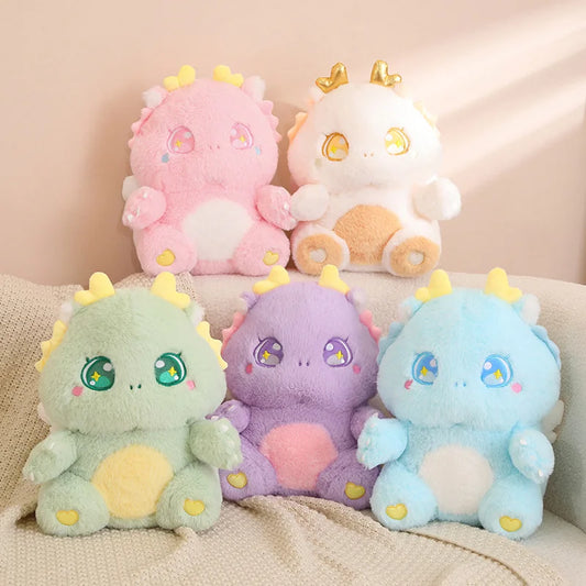 Adorables peluches de bébés dragons