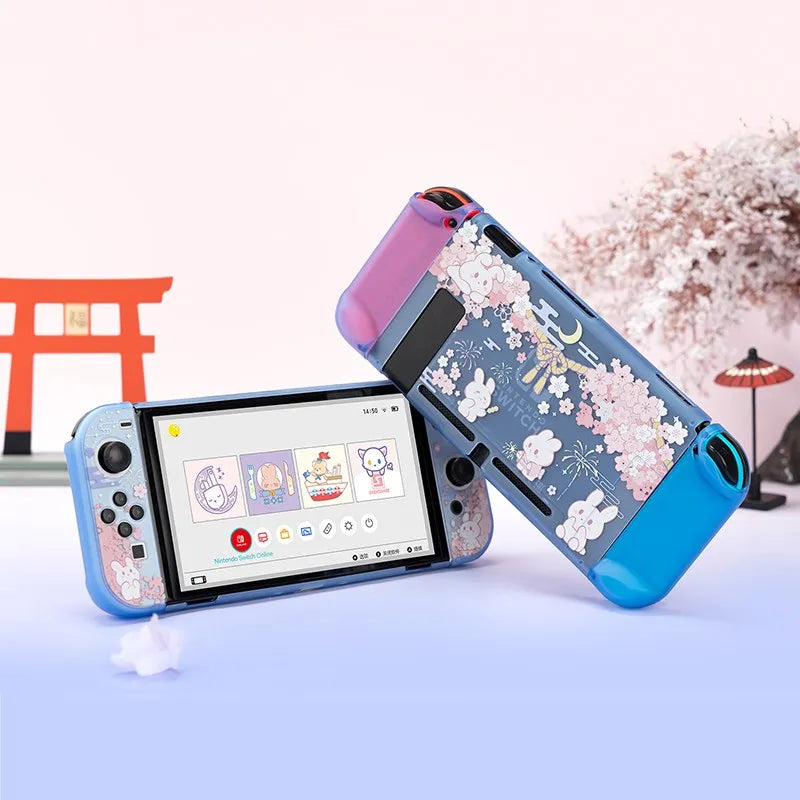 Étui Nintendo Switch Sakura Bunny