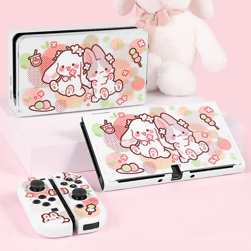 Étui Nintendo Switch Kawaii Sweet Bunnies